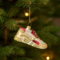Szklane buty sportowe - zawieszki choinkowe 1
