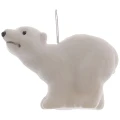 Niedźwiedź polarny - plastikowa zawieszka choinkowa w3