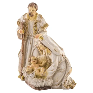 Szopka Bożonarodzeniowa - Święta Rodzina 12x11x7cm