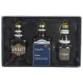 Butelki alkoholu - Szklane zawieszki choinkowe kpl. 3 szt