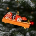 Sushi - Szklana kształtki choinkowe 12 cm