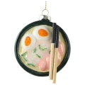 Szklane zawieszki choinkowe 8 cm ramen