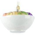 Szklane zawieszki choinkowe 8 cm sushi