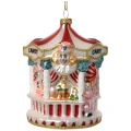 Namiot cyrkowy - Szklana zawieszka choinkowa 12 cm w2