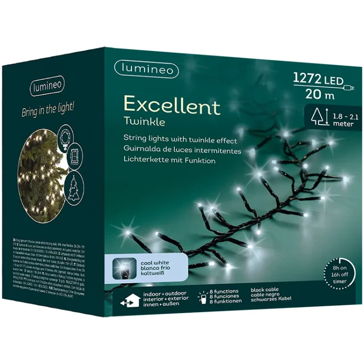 Światełka choinkowe EXCELLENT TWINKLE - 8 funkcyjny programator 2