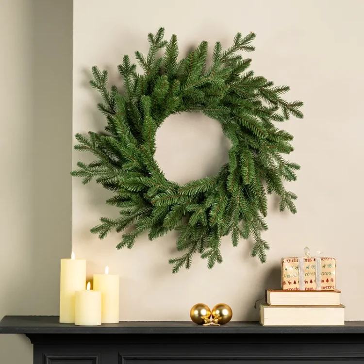 Zielony wieniec Greenhill 50 cm