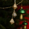 Diamenty - Zawieszka choinkowa z kamieniem 5,8 cm zdj3