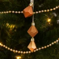Diamenty - Zawieszka choinkowa z kamieniem 5,8 cm zdj2