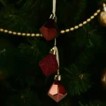 Diamenty - Zawieszka choinkowa z kamieniem 5,8 cm zdj1