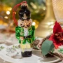 Żołnierzyk - szklane zawieszki choinkowe 16 cm aranażacja