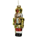 Żołnierzyk - szklane zawieszki choinkowe 16 cm w3