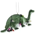 Plastikowe dinozaury - zawieszki choinkowe 10,5 cm w3
