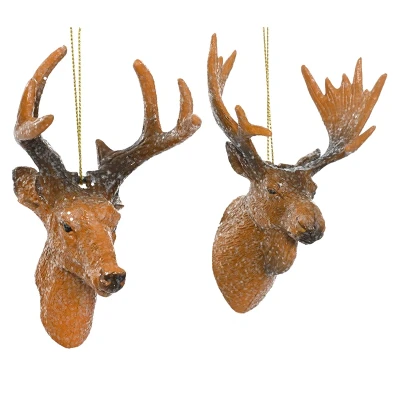 Plastikowe zawieszki choinkowe - 12 cm