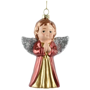 Anioł - zawieszka choinkowa 12,5 cm