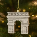 Łuk Triumfalny- Plastikowa zawieszka choinkowa 16,5 cm