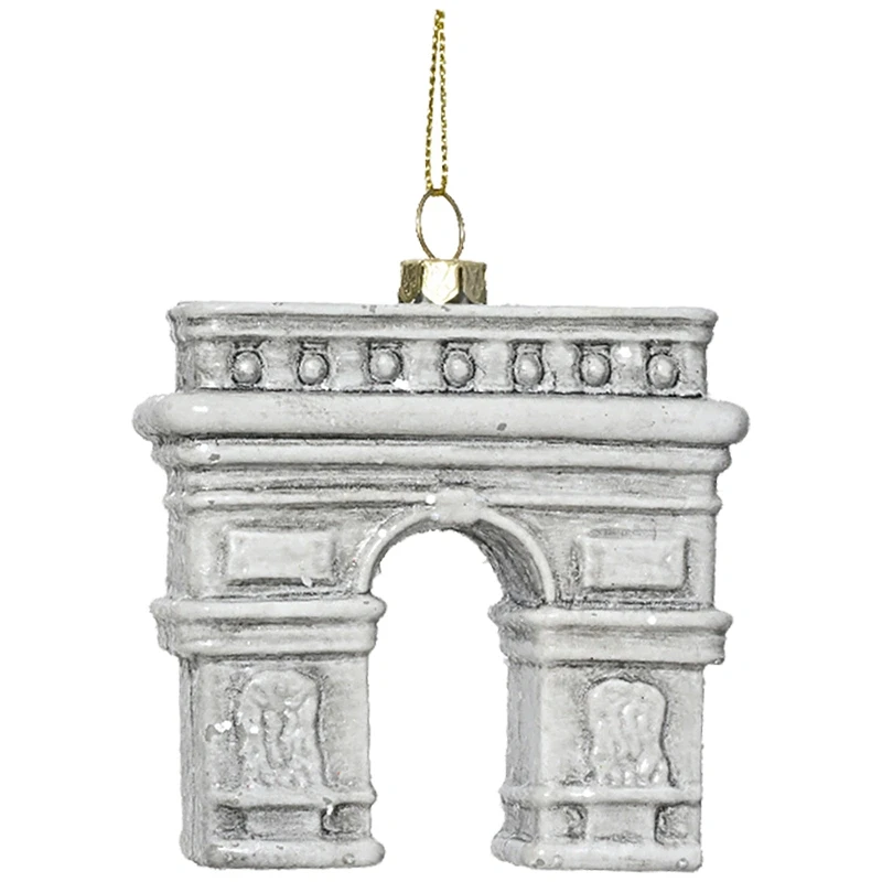 Łuk Triumfalny- Plastikowa zawieszka choinkowa 16,5 cm