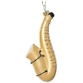 Muzyczne instrumenty - nietłukące zawieszki choinkowe 12,7 cm trąbka
