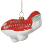 Pojazdy - nietłukące zawieszki choinkowe 13,5 cm samolot