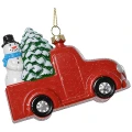 Pojazdy - nietłukące zawieszki choinkowe 14 cm PICKUP