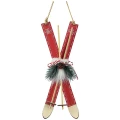 Narty - zawieszka choinkowa 23 cm wzór 1