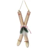 Narty - zawieszka choinkowa 23 cm  wzór 2