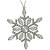 Płatek śniegu - zawieszki choinkowe 11 cm 1