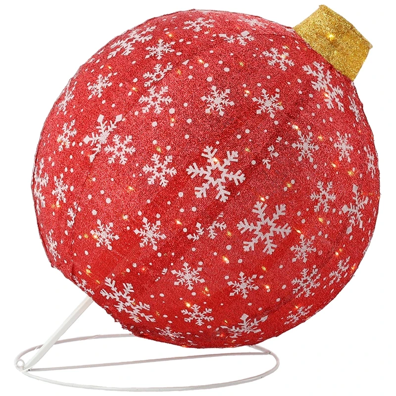 Bombka - Zewnętrzna dekoracja świąteczna 100 LED | 60 cm