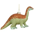 Dinozaur - szklana zawieszka choinkowa 18,4 cm wzór 2