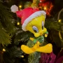 Zawieszka choinkowa 3D Tweety w czapce świątecznej od WARNER BROS.