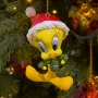 Zawieszka choinkowa 3D Tweety w czapce świątecznej od WARNER BROS.