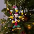 Zawieszka choinkowa Miki, Donald i Goofy od DISNEY