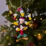 Zawieszka choinkowa Miki, Donald i Goofy od DISNEY