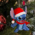Zawieszka choinkowa Stitch w czapce Mikołaja z bajki Lilo i Stitch od DISNEY