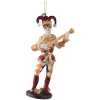 Karnawałowa szklana zawieszka choinkowa - 14 cm Harlekin