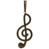 Muzyczne instrumenty - nietłukące zawieszki choinkowe 8 cm klucz