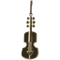 Muzyczne instrumenty skrzypce - nietłukące zawieszki choinkowe 8 cm