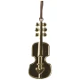 Muzyczne instrumenty skrzypce - nietłukące zawieszki choinkowe 8 cm
