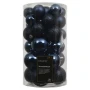 Bordowe - Plastikowe bombki choinkowe w tubie - 4-6 cm 30 szt. zdj 1