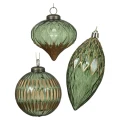 Plastikowe bombki choinkowe kpl. 6 szt. 8 cm