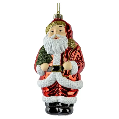 Mikołaj - nietłukąca zawieszka choinkowa 17 cm