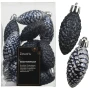 Szyszki choinkowe 14 cm - kpl. 12 szt. wzór 4