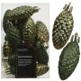 Szyszki choinkowe 14 cm - kpl. 12 szt. wzór 3