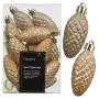 Szyszki choinkowe 14 cm - kpl. 12 szt. wzór 2