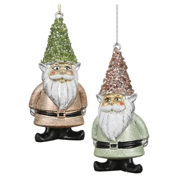 Świąteczny skrzat - Zawieszki choinkowe 12,3 cm mix