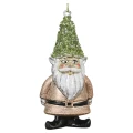 Świąteczny skrzat - Zawieszki choinkowe 12,3 cm zielony