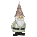 Świąteczny skrzat - Zawieszki choinkowe 12,3 cm różowy
