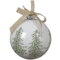 Las - Plastikowe bombki choinkowe 8 cm 6 cm