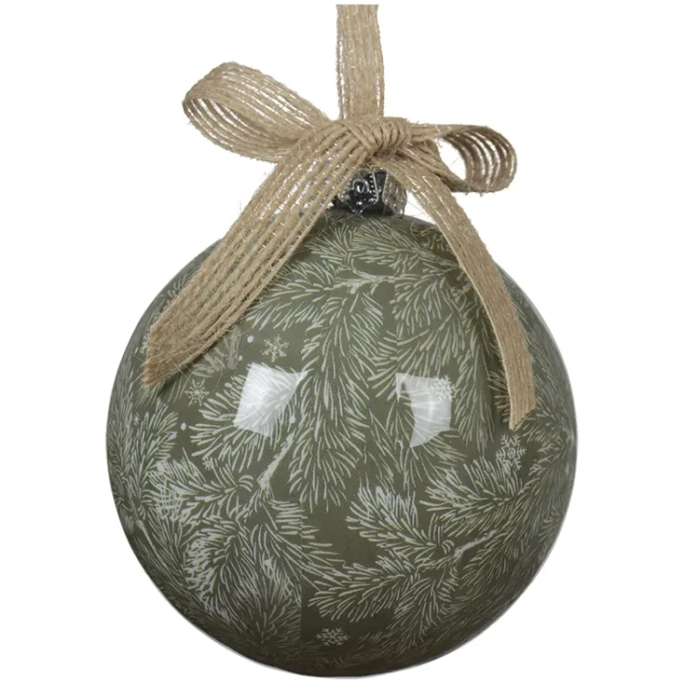 Gałęzie - Plastikowe bombki choinkowe 8 cm 6 cm