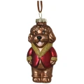Zawieszki choinkowe w postaci psów - 10,9 cm w5