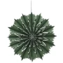 Zielona papierowa gwiazda choinkowa 30 cm w1
